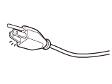 電源プラグ・コンセント点検のお願いの事例イラスト